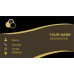 Brown Matte Visiting Card